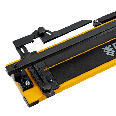 Плиткорез рельсовый DENZEL 1200х16мм, каретка на подш., стальная станина, усил. рукоятка-пенал