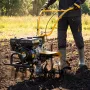 Мотоблок DENZEL DPT-370X, 7 л.с, дисковое сцепление,  фрез 3 x 4, ВОМ, передачи 3В/1Н