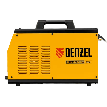Аппарат инвертор. аргонодуговой сварки DENZEL ITIG-200 ACDC Mix Pulse, 200 А, ПВ 60%