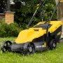 Газонокосилка электрическая DENZEL GM-1100, 1100 Вт, шир. 32 см, 3 уров., травосб. 30 л