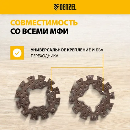 Набор насадок для МФИ DENZEL 782415 универсальный, 15 шт.