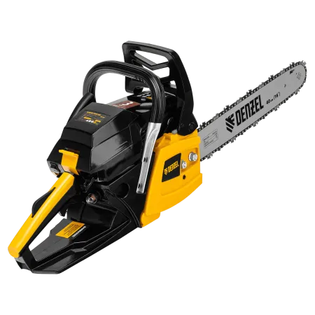 Пила цепная бензиновая DENZEL DGS-4516, шина 40 см, 3 л.с, шаг 3/8, 57 звеньев