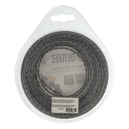 Леска для триммера DENZEL Flex Сord 96125, 2.65 мм x 15 м, двухкомпонентная, квадратная