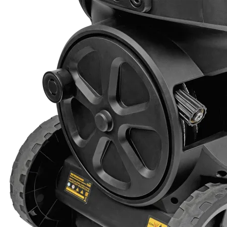 Моечная машина высокого давления DENZEL R-230iD, 3300 Вт, 230 бар, 600 л/ч, асинхронный двигатель, с барабаном