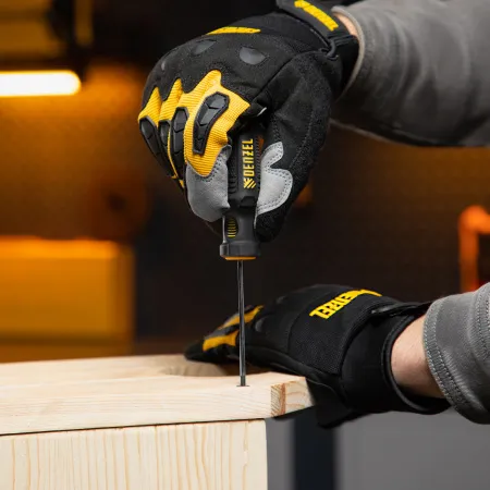 Отвертка DENZEL PH0х75 мм, CrV, трехкомпонентная рукоятка