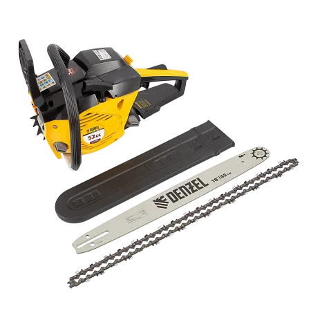 Пила цепная бензиновая DENZEL DGS-5218, шина 45 см, 3.5 л.с, шаг 0.325, 72 звена