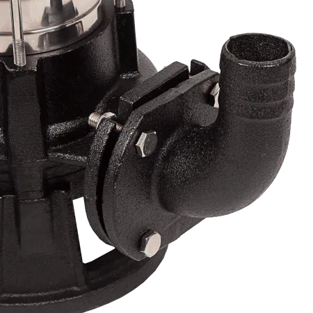 Фекальный насос DENZEL FP1800-KS, 1800 Вт, напор 17 м, 26000 л/ч, нож-измельчитель