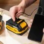 Батарея аккумуляторная DENZEL BH-20-6.0, Li-Ion, USB, 20 В, 6,0 Ач