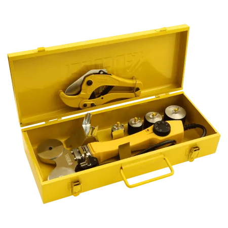 Аппарат для сварки пластиковых труб DENZEL DWP-750, 750 Вт, 0-300 град, 20-40 мм