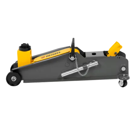 Домкрат гидравлический подкатной с фиксатором DENZEL 3 т, 190-532 мм, SUV