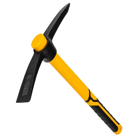 Кирка DENZEL 700 г, фибергласовая обрезиненная рукоятка 385 мм