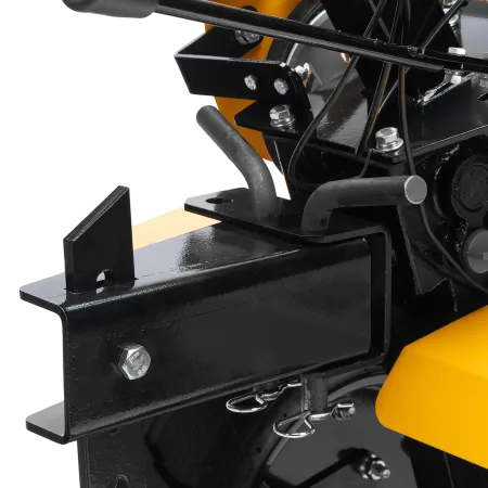 Мотоблок DENZEL DPT-370S, 7 л.с., ремен.сцеп, фрез 3х4, ШОМ, передачи 3В/1Н