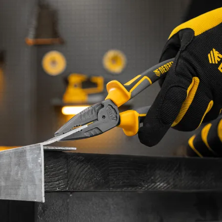 Плоскогубцы комбинированные DENZEL 205 мм, трехкомпонентные рукоятки