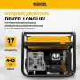 Генератор бензиновый DENZEL PS 80 EA, 8.0 кВт, 230 В, 25 л, электростартер