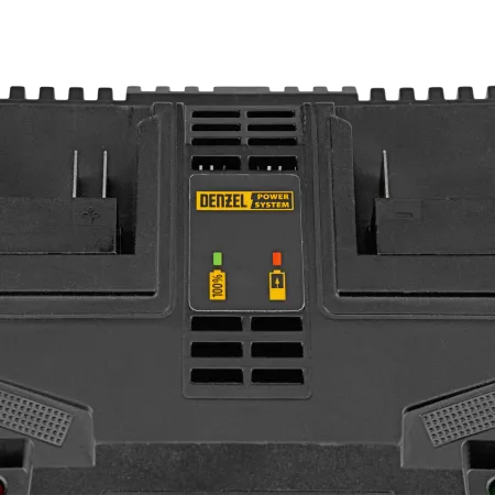 Устройство зарядное для аккумуляторов двухпортовое DENZEL BCH-20-4.0x2, Li-Ion, 20 В, 4.0 А