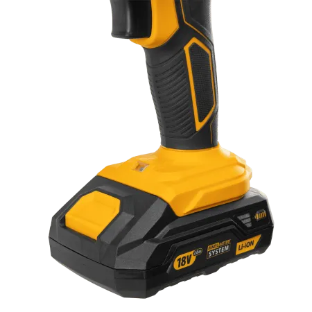 Аккумуляторная дрель-шуруповерт DENZEL CDL-18-02BM, Li-Ion, 18 В, 2 аккумулятор