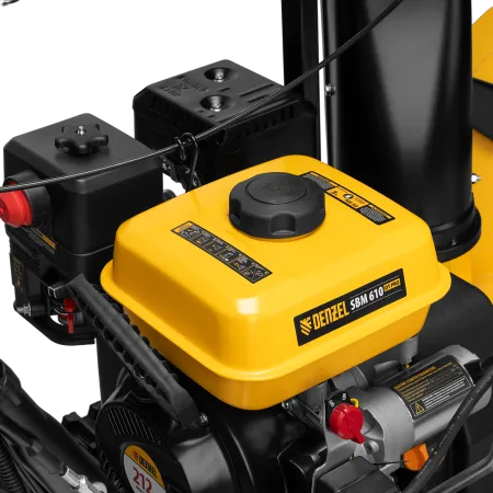Снегоуборщик бензиновый DENZEL SBM 610DT PRO, 212cc, гусеницы, эл.старт, блок. дифф.