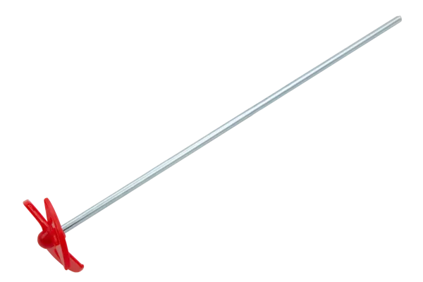 Миксер для красок DENZEL 848297, 60 x 350 мм, цилиндрический хвостовик 6 мм