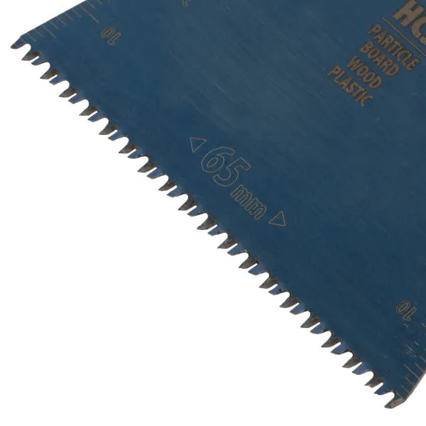 Насадка для МФИ DENZEL 782313 режущая прямая, HCS, по дереву, ламинату 65 х 1.8 мм