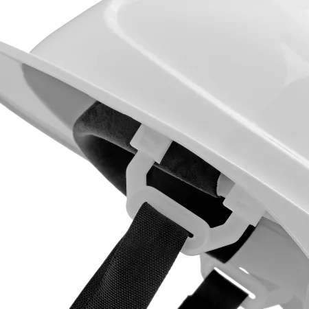 Каска защитная ударопрочная DENZEL ABS/PC, плавная регулировка, модель «Форвард» (К-05), белая