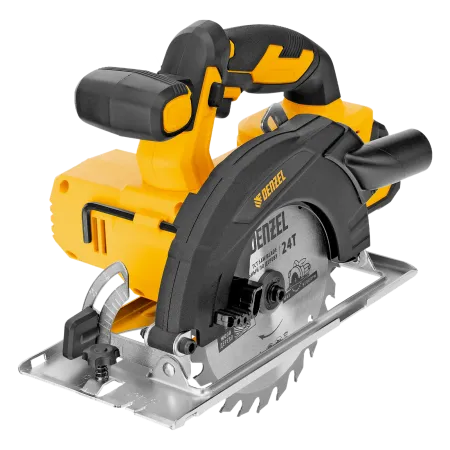 Пила циркулярная аккумуляторная DENZEL CCSH-20-165, 165 мм, Li-Ion, 20 В