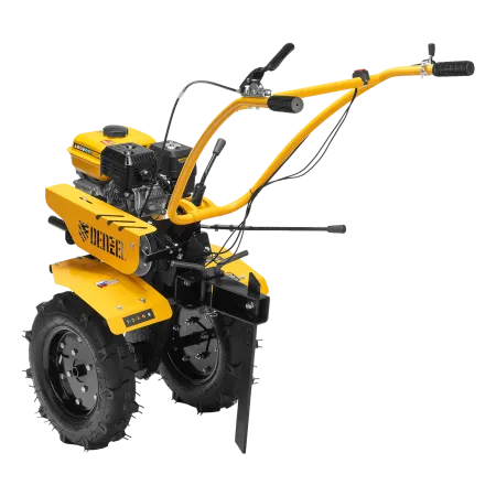 Мотоблок DENZEL DPT-370S, 7 л.с., ремен.сцеп, фрез 3х4, ШОМ, передачи 3В/1Н