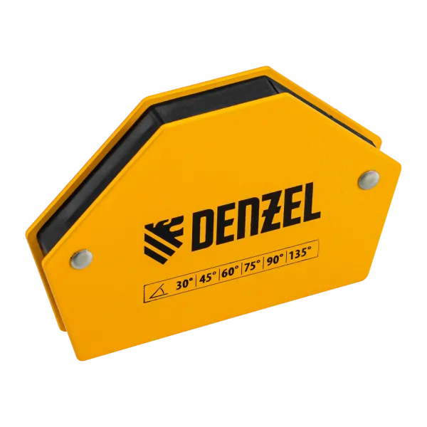 Фиксатор магнитный DENZEL 97552 для сварочных работ усилие 25 LB, 30х45х60х75х90х135 град.