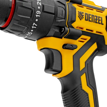 Дрель-шуруповерт аккумуляторная ударная бесщет. DENZEL CIDH-BL-20, Li-Ion, 20 В