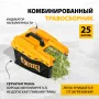 Газонокосилка электрическая DENZEL GM-1200, 1200 Вт, ширина 32 см, 3 уровня, 25 л