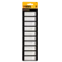 Бита DENZEL PH2х50, сталь S2, 10 шт., Е 6,3, шестигранный профиль, отрывная упаковка