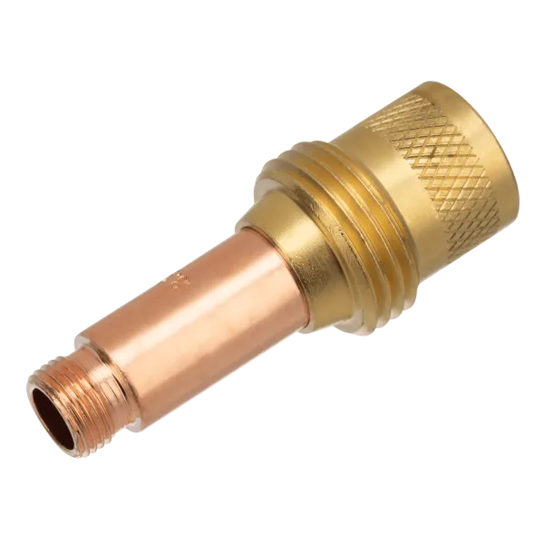 Держатель цанги с газовой линзой для электрода DENZEL 2,4 мм, 2 шт