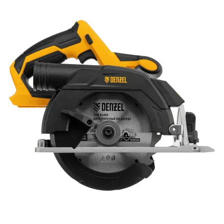 Пила циркулярная аккумуляторная бесщет. DENZEL CCS-165-0, 18В Li-Ion
