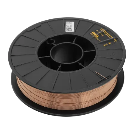 Омедненная проволока Denzel ER70S-6, диам. 1 мм, 5 кг, диам. катушки D200