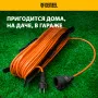 Удлинитель-шнур силовой Garden Series DENZEL, ПВС, 20м, 1 розетка 3 x 1 мм