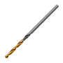 Сверло спиральное по металлу DENZEL 2 x 49 мм, Р6М5, Golden Tip, 2шт.