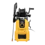 Моечная машина высокого давления DENZEL R-200D, 2400 Вт, 200 бар, 420 л/ч, с барабаном