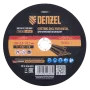 Круг отрезной по металлу DENZEL 230 х 2,5 х 22,2 мм, A30QBF