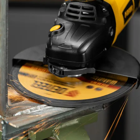 Круг шлифовальный по металлу DENZEL, 230 х 6,0 х 22,2 мм, A24QBF