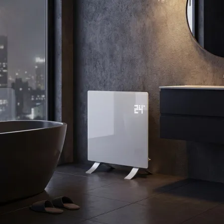 Конвектор электрический DENZEL OptiPrime-1000, Wi-Fi, тачскрин, цифровой термостат, 1000 Вт