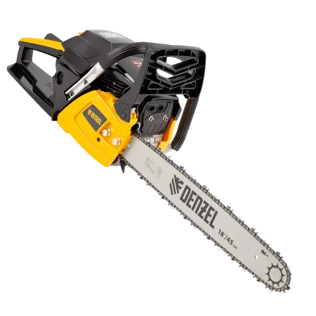 Пила цепная бензиновая DENZEL DGS-5218, шина 45 см, 3.5 л.с, шаг 0.325, 72 звена