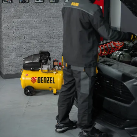Компрессор воздушный прям. привод DENZEL DCV1800/50, 1,8 кВт, 50 литров, 320 л/мин