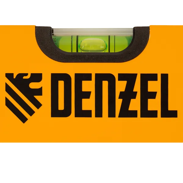 Уровень алюминиевый DENZEL 33686, 2000 мм, 3 глазка, фрезерованный