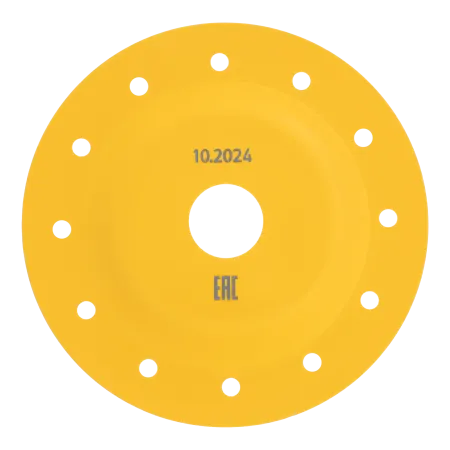 Чашка твердосплавная зачистная DENZEL, 125 мм, Плоская, крупное зерно #8