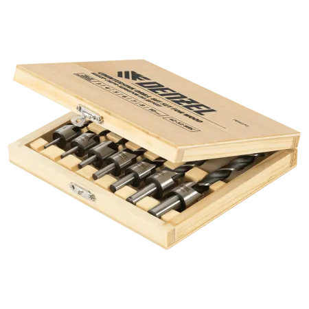 Набор сверл зенкеров по дереву DENZEL 3-10 мм, 7 шт