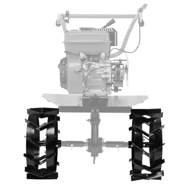 Грунтозацепы DENZEL 380/160 мм, посадка круг 30 мм, комплект 2 шт