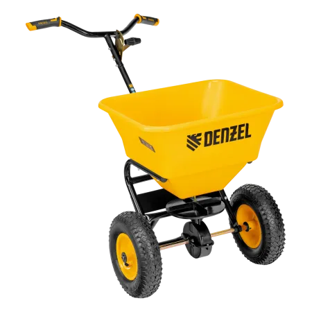 Механическая сеялка на колесах DENZEL 45 л