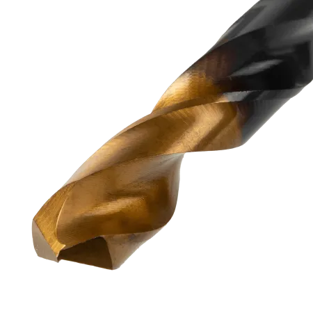 Сверло по металлу DENZEL 11 мм, HSS-Tin, Golden Tip, 6 шт.