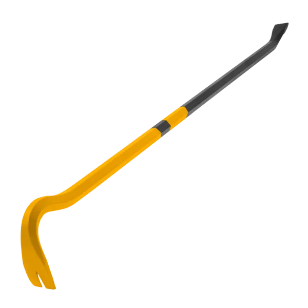 Лом-гвоздодер DENZEL 900 мм, шестигранный 19 мм, окрашенный, сталь 65