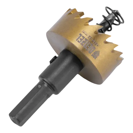 Коронка по металлу DENZEL 724109, 32 мм, HSS, нитридтитановое покрытие