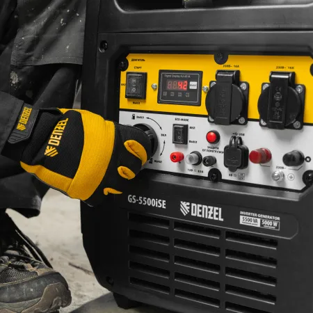 Генератор инверторный DENZEL GS-5500iSE, 5,5 кВт, 230 В, закрытый корпус,электростартер